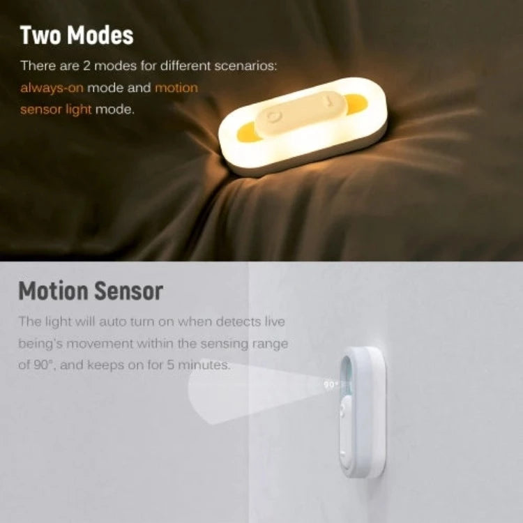 Magnetic Sensor LED Light | Yellow - iKids