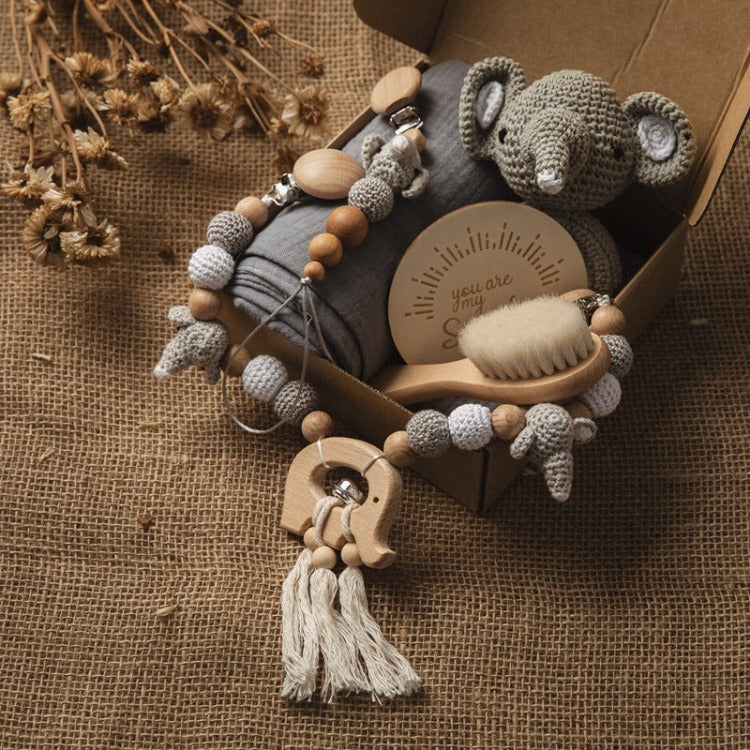 7-Piece Baby Gift Sets | Elephant - iKids