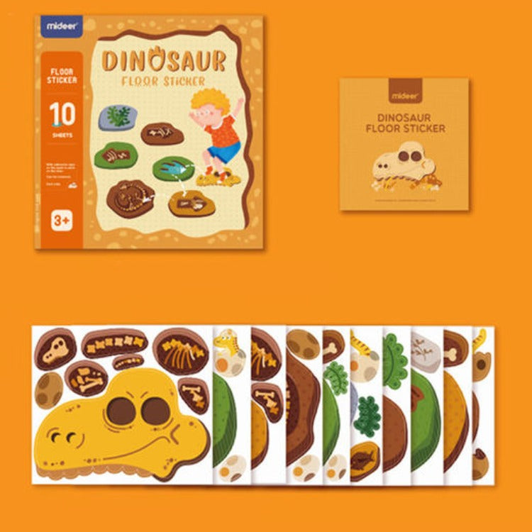 Mideeer Hopscotch Sticker Set | Dinosaur - iKids