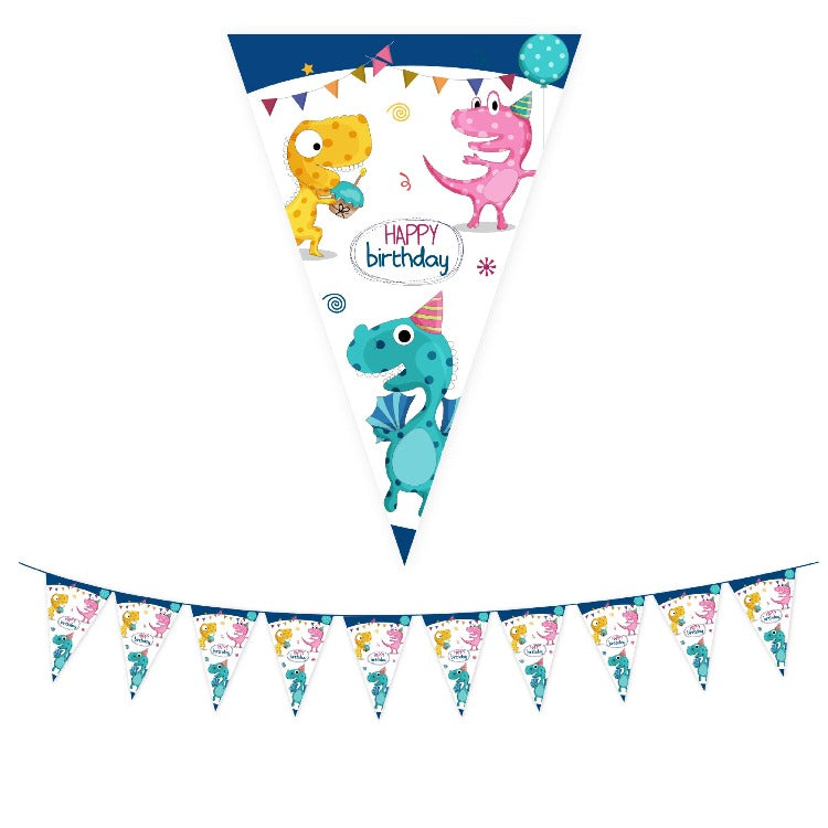 Birthday Party Tableware | Dinosaur | 16 Guests