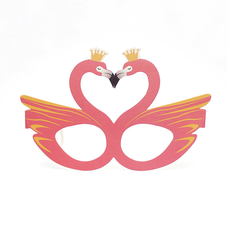 Party Paper Glasses | Flamingo - iKids