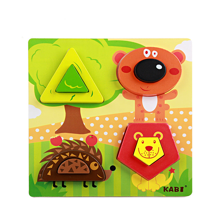 Wooden 3D Puzzle Forest - iKids