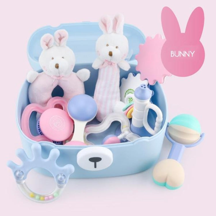 Baby Teething Toys Bunny Gift Set - iKids