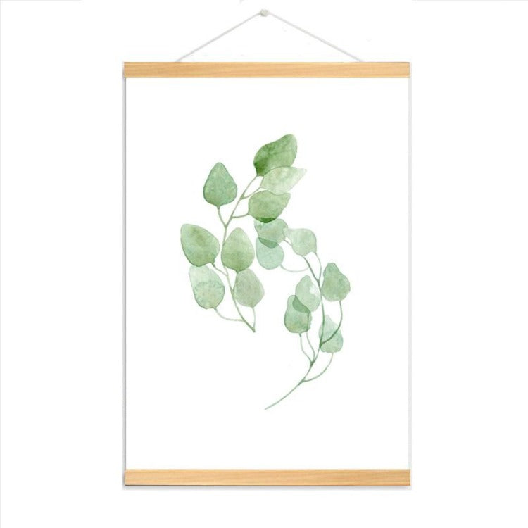Poster Hanger Frame - Green Leaf A - iKids