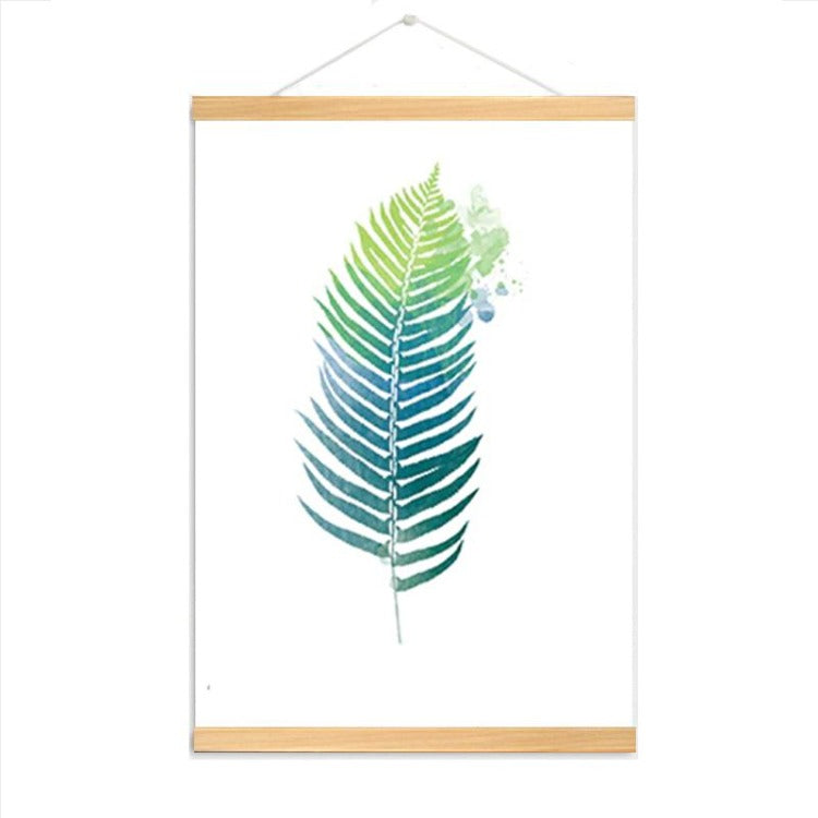 Poster Hanger Frame - Green Leaf - iKids