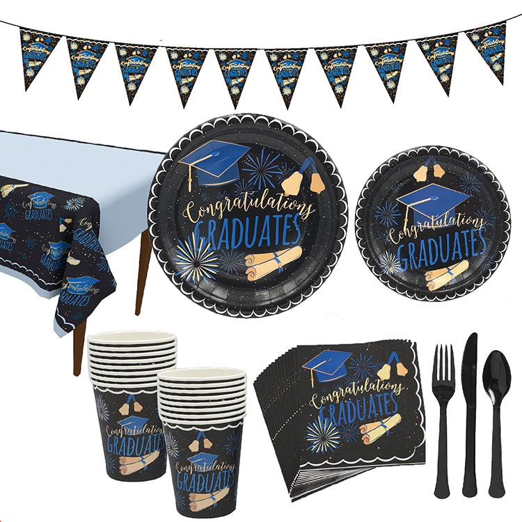 Graduation Party Tableware | 16 Guests - iKids