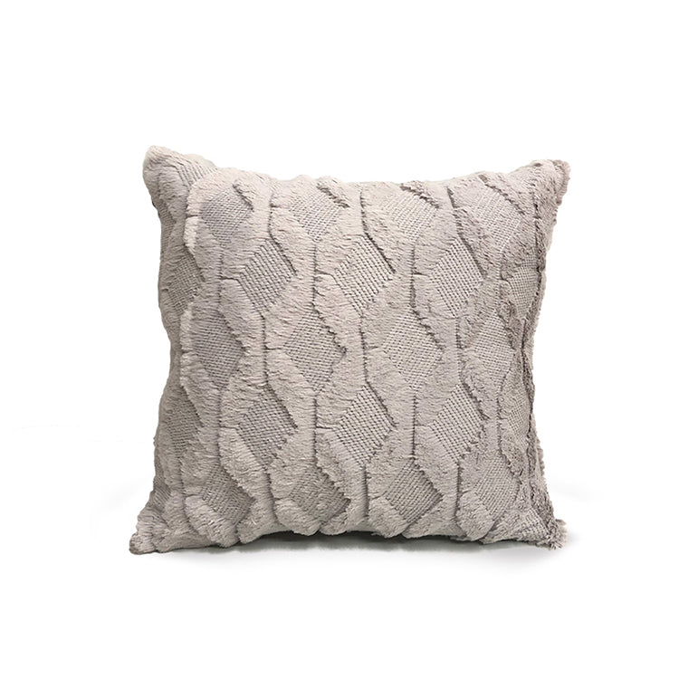 Fluffy Scatter Cushion | Grey Diamond - iKids