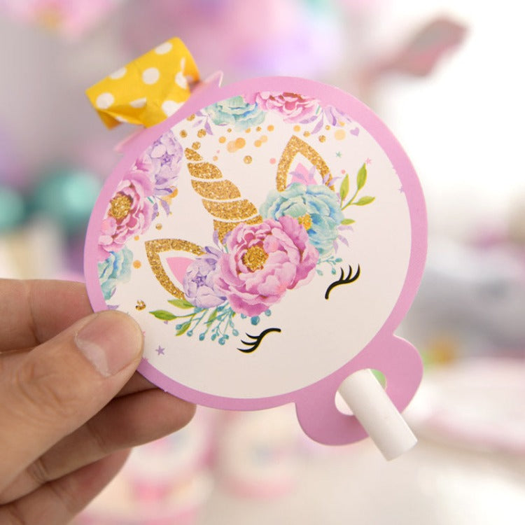 Premium Birthday Party Tableware | Unicorn | 6 Guests - iKids