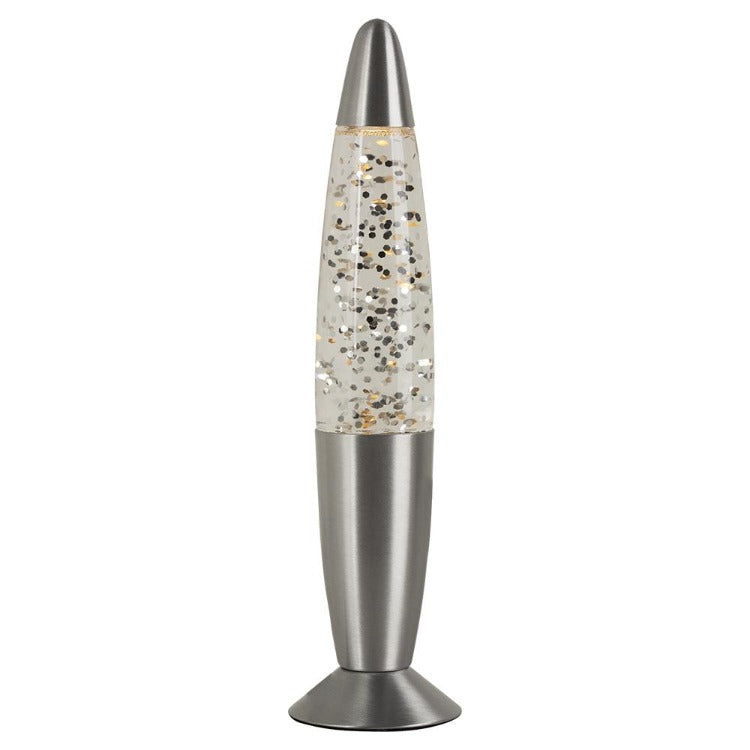 Peace Motion Glitter Lamp White - iKids