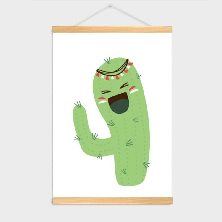 Poster Hanger Frame - Forest Cactus - iKids