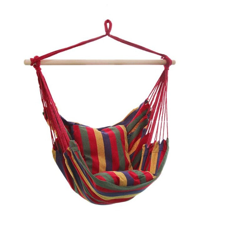 Hanging Chair Hammock Red - iKids