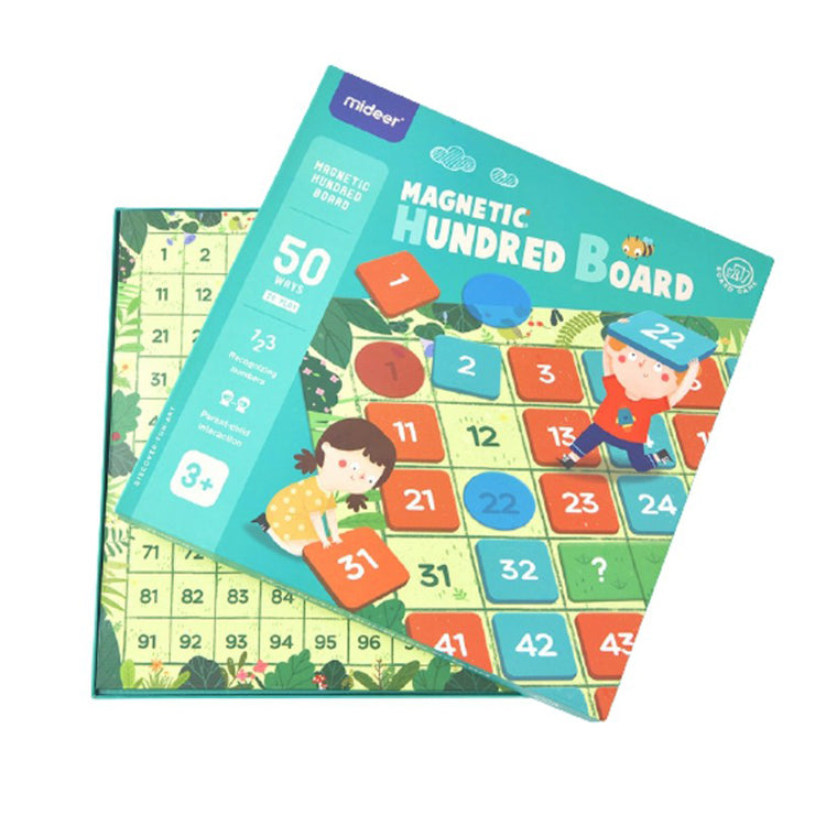 Mideer Magnetic Hundred Board Game - iKids