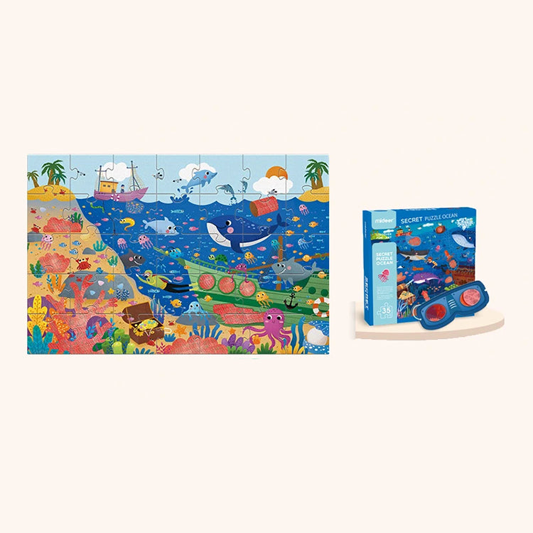 Mideer Secret Puzzle Ocean - iKids