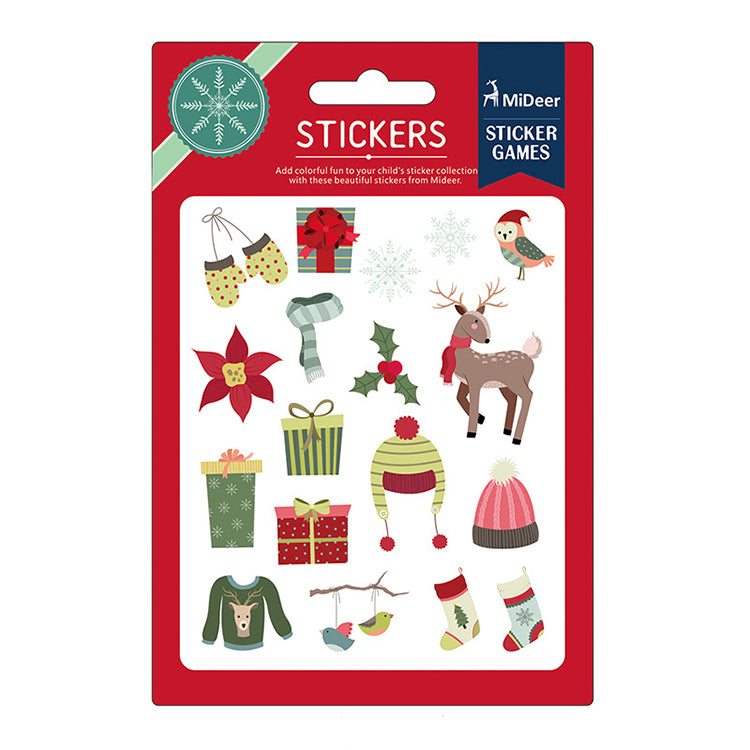 Mideer Christmas Colourful Stickers - iKids