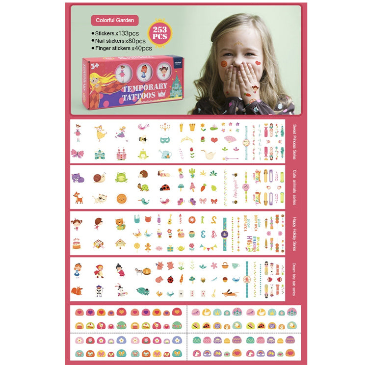 Mideer Temporary Tattoos - Colorful Garden - iKids