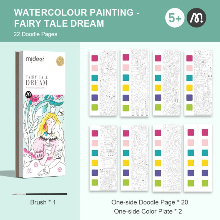 Paint With Water Booklet | Fairy Tale Dream - iKids