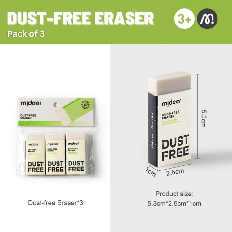 Mideer Dust-Free Eraser - iKids