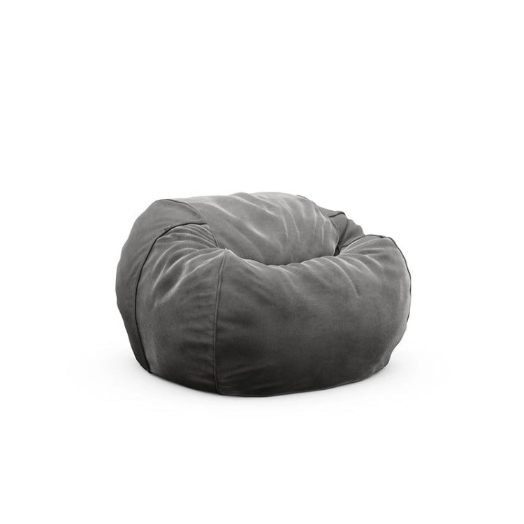 Vetsak Medium Bean Bag | Velvet Dark Grey - iKids