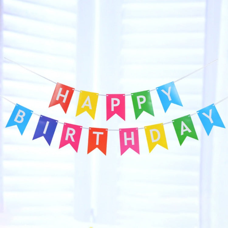 Happy Birthday Banner | Multi-Colour - iKids