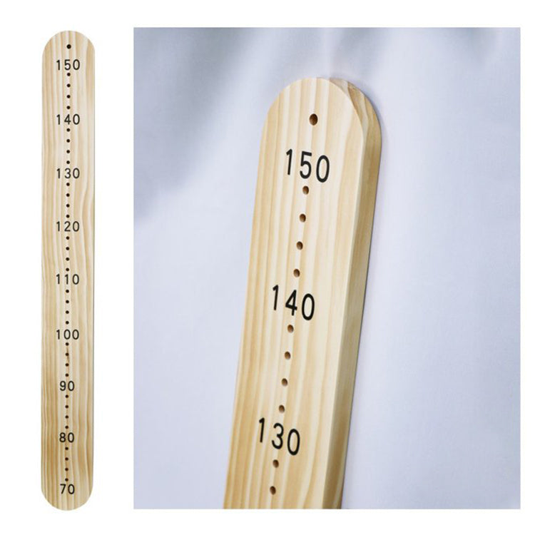 Wooden Height Chart | Natural - iKids