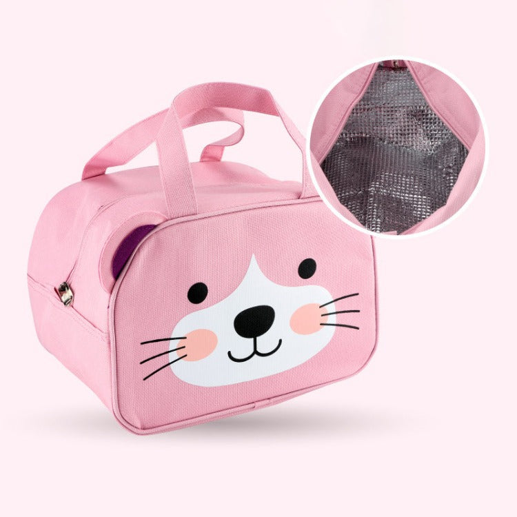 Cooler Handle Lunch Bag | Pink - iKids