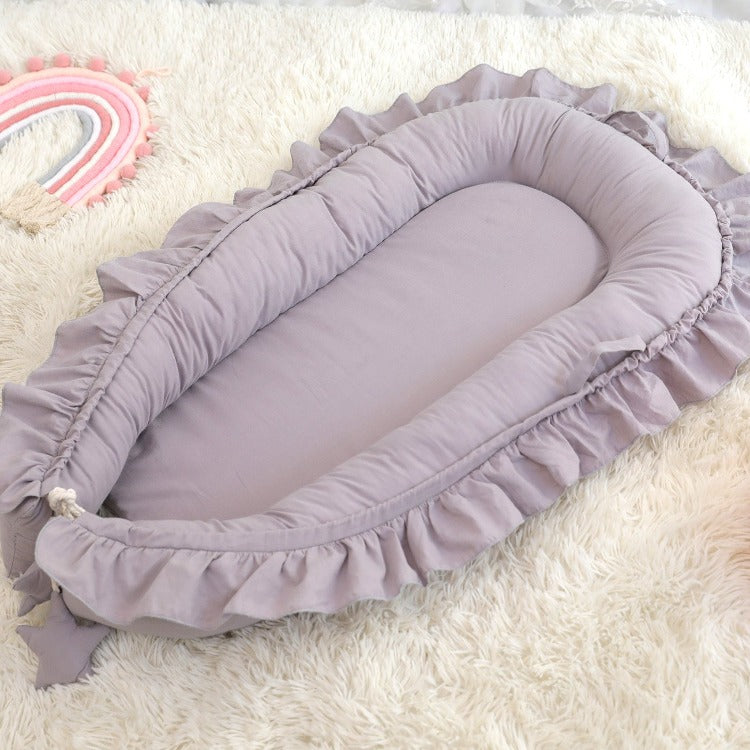 Baby Nest Bed Purple - iKids