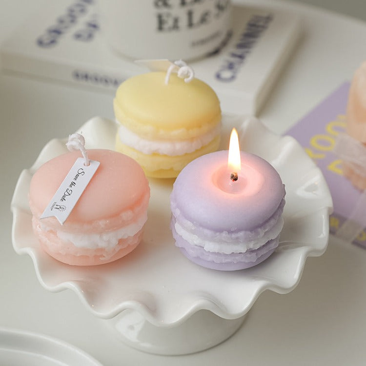 Scented Candle | Purple Macaron - iKids