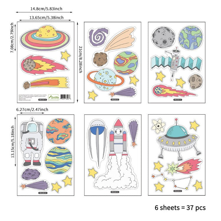 Wall Decal | Sorbet Space - iKids