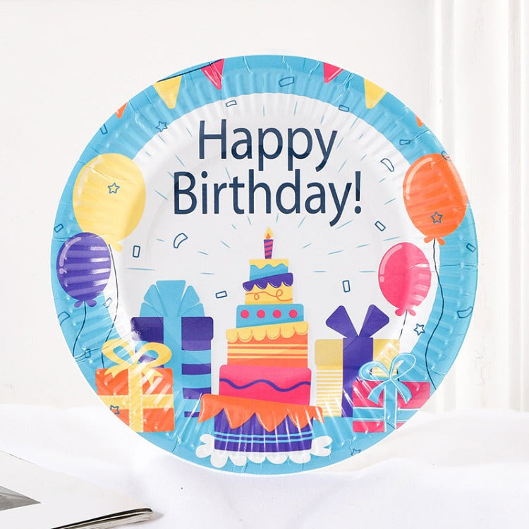 Party Paper Plate | Gift | Set of 10 - iKids