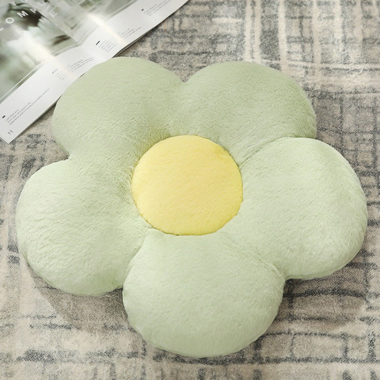 Cute Flower Cushion | Green - iKids