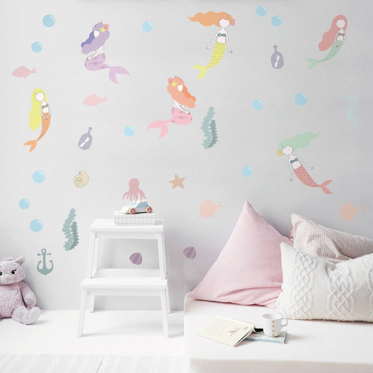 Sorbet Wall Decal | Mermaid - iKids