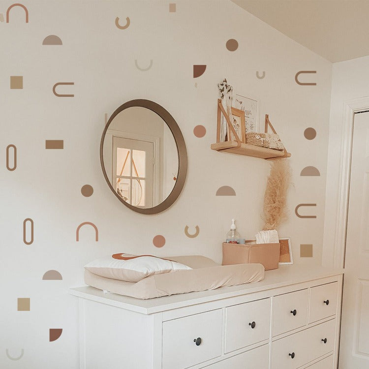 Boho Wall Decal | Geometric - iKids