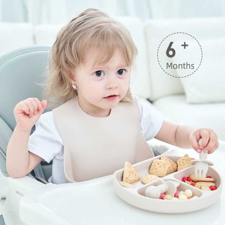 Baby Silicone Baby Spoon and Fork Set | Copper Rust - iKids