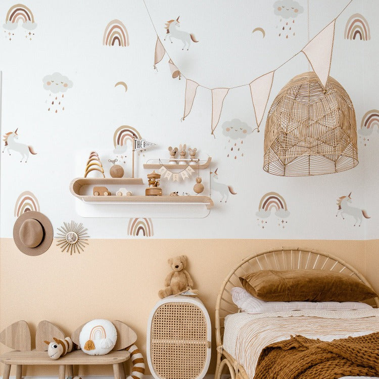 Boho Wall Decal | Unicorn in The Sky - iKids