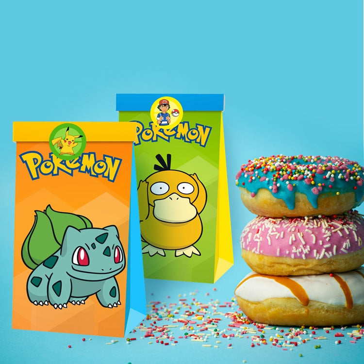 Paper Party Bag | Pokémon | 12 Pcs - iKids