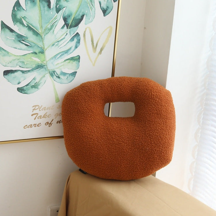 Coffee Time Cushion | Saddle Brown Bag - iKids