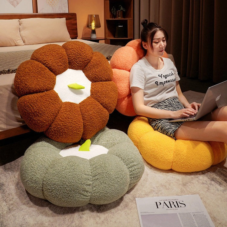 Pumpkin Cushion | Brown - iKids