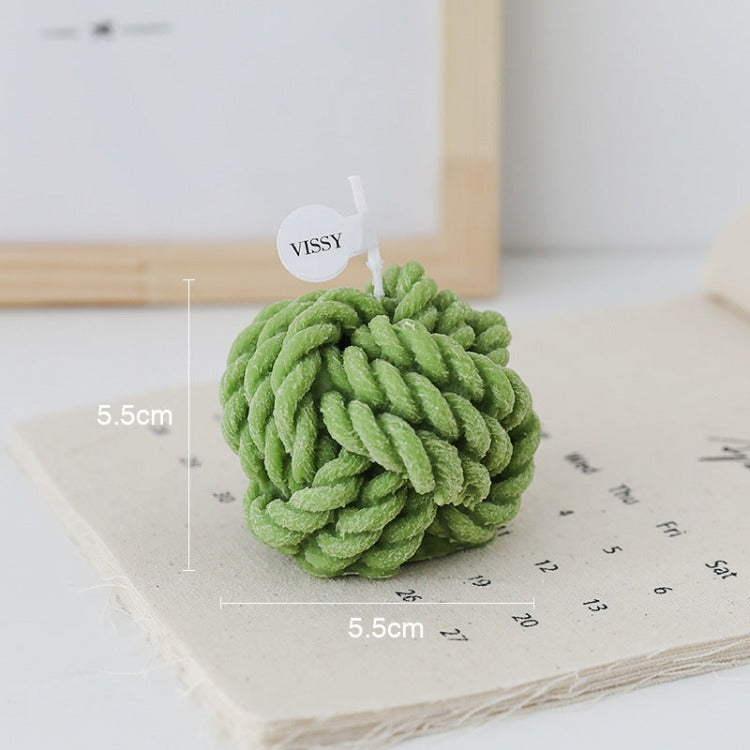 Scented Candle | Green Ball of Yarn - iKids