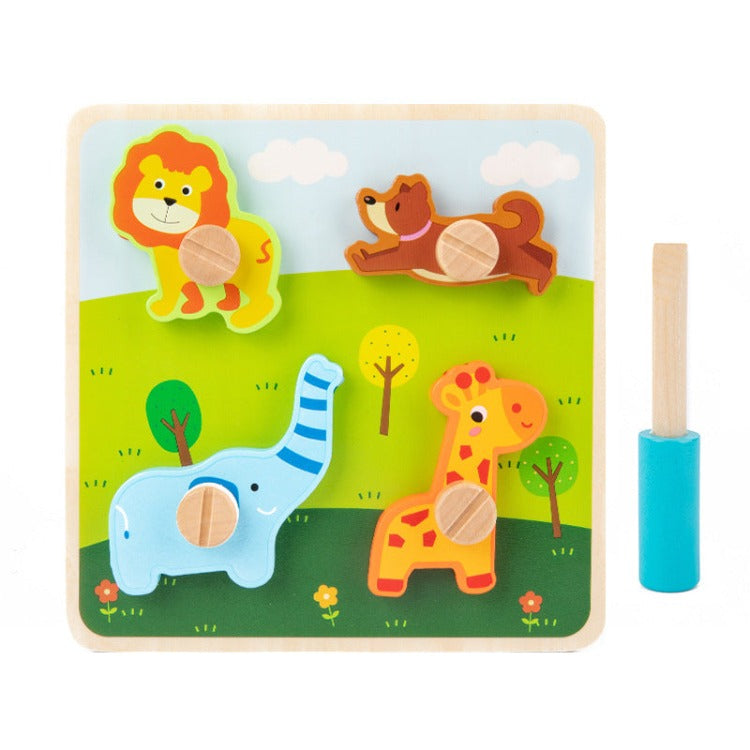 Screws Jigsaw Puzzles | Forest Animal - iKids