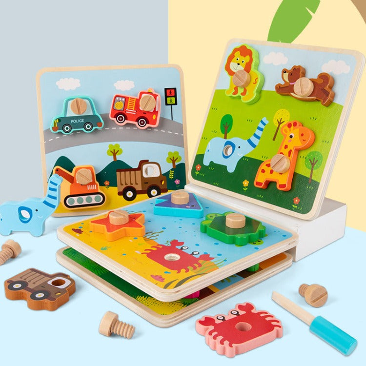 Screws Jigsaw Puzzles | Marine Animal - iKids