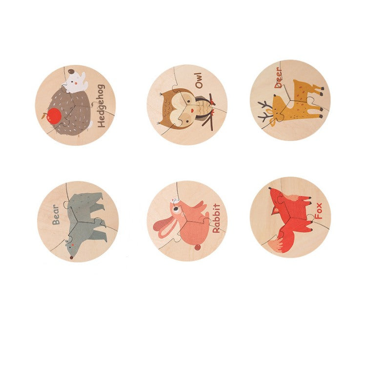 Wooden Montessori Puzzles | Polar Bear - iKids