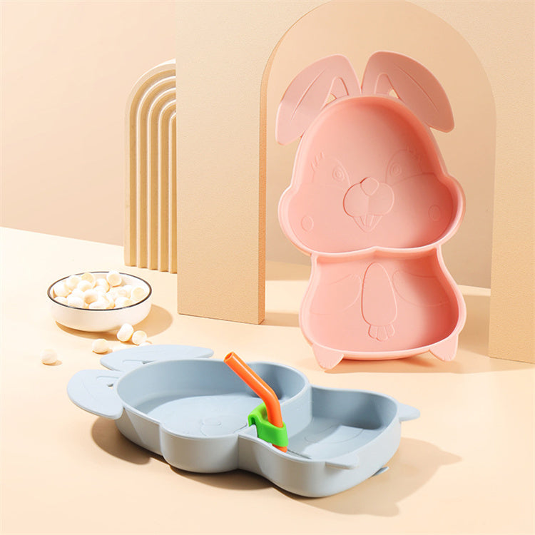 Bunny 4 Pcs Tableware Set | Blue - iKids