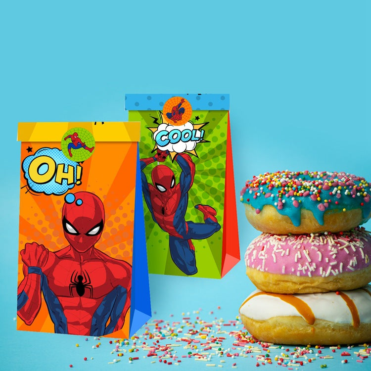 Paper Party Bag | Spider-Man | 12 Pcs - iKids