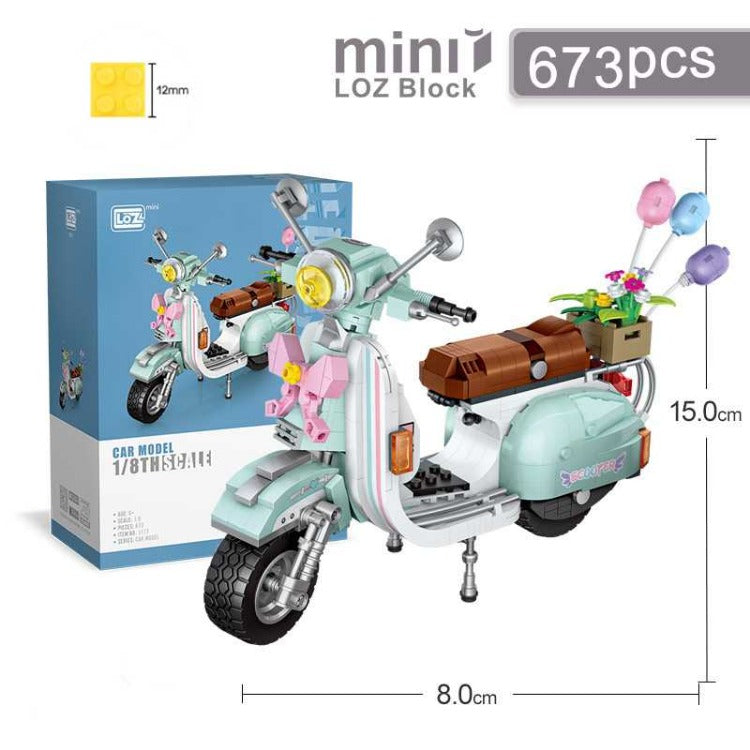 LOZ Mini Blocks | Motorcycle - iKids