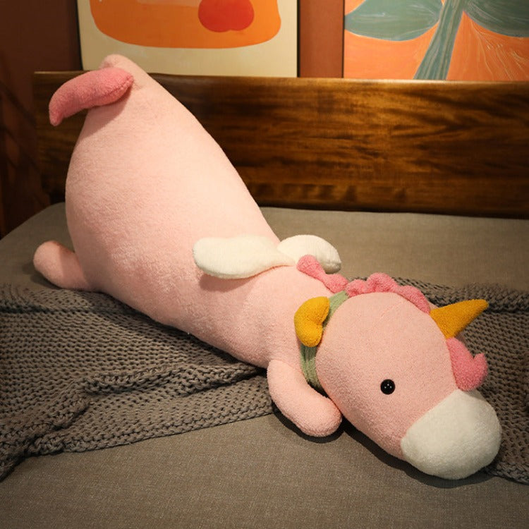 Animal Plush Cushion | Pink Unicorn - iKids