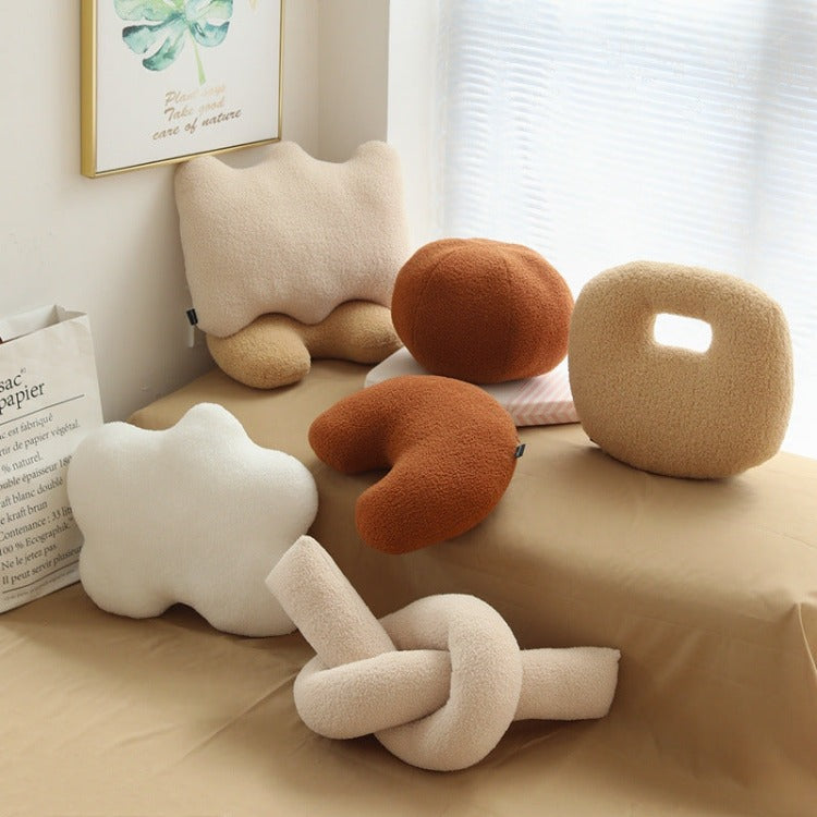 Coffee Time Cushion | Cream Knot - iKids