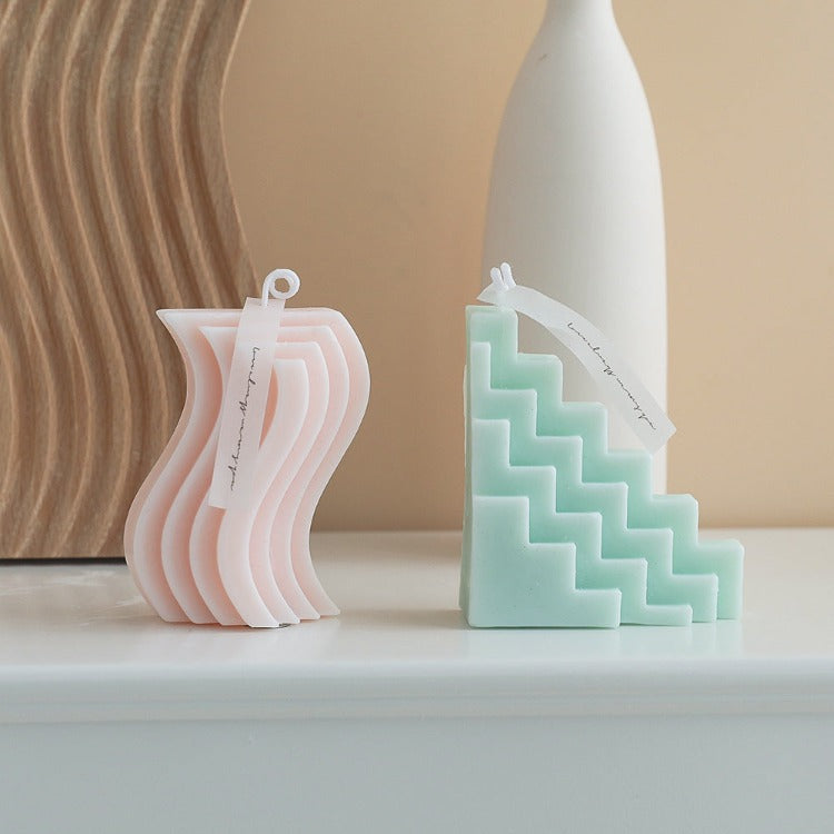 Scented Candle | Geometric L - iKids