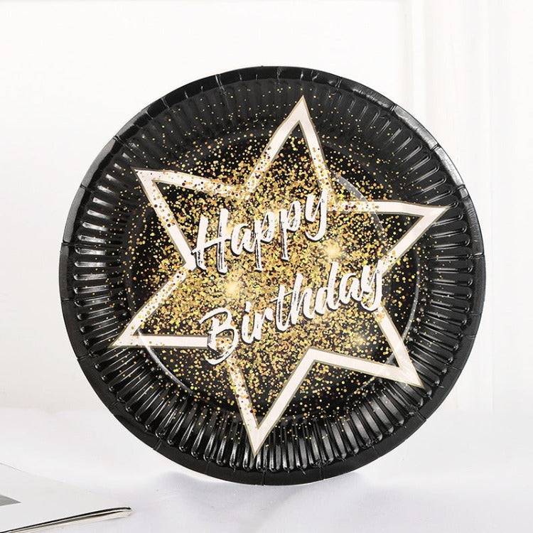 Party Paper Plate | Star | 7" Set of 10 - iKids