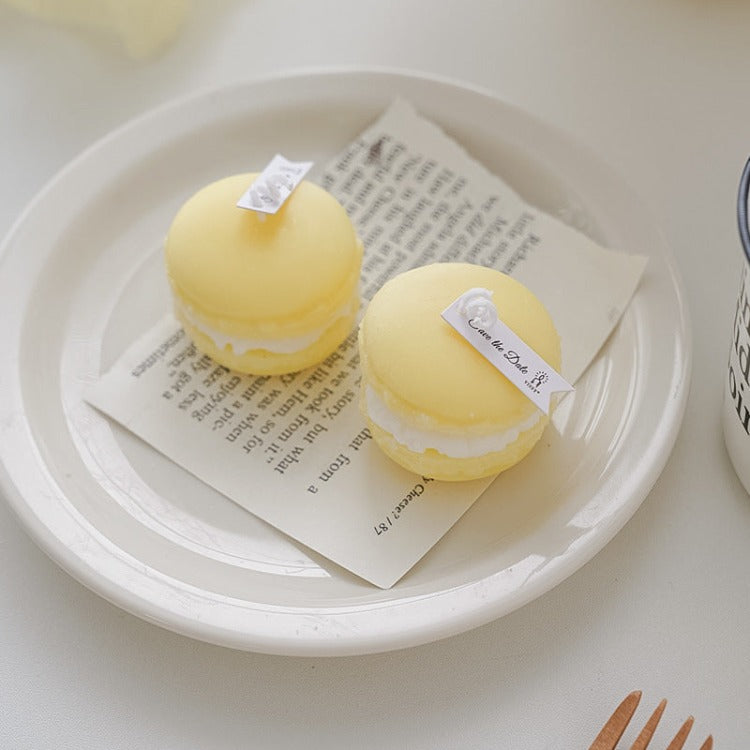 Scented Candle | Yellow Macaron - iKids