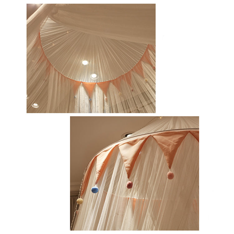 Hanging Mosquito Net Deluxe | Orange - iKids